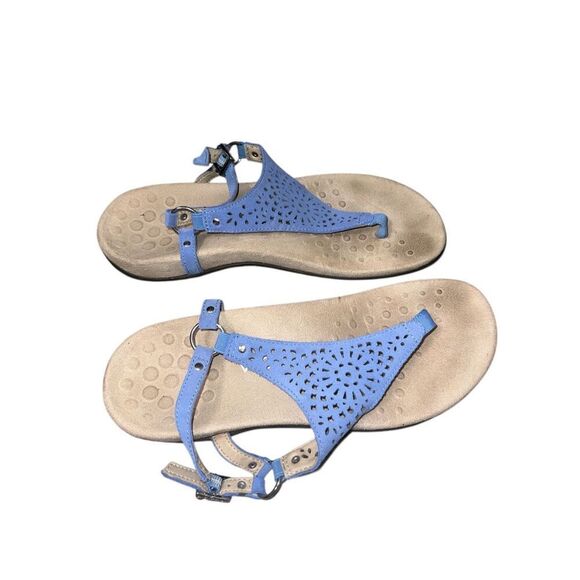 ✨VIONIC KIRRA SUEDE PERIWINKLE SZ 7 SANDALS✨ - Picture 4 of 8